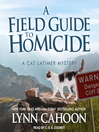 Imagen de portada para A Field Guide to Homicide